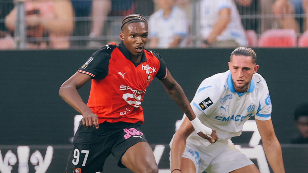 Ludovic Blas marca e garante vitória do Rennes contra Marselha na Liga francesa