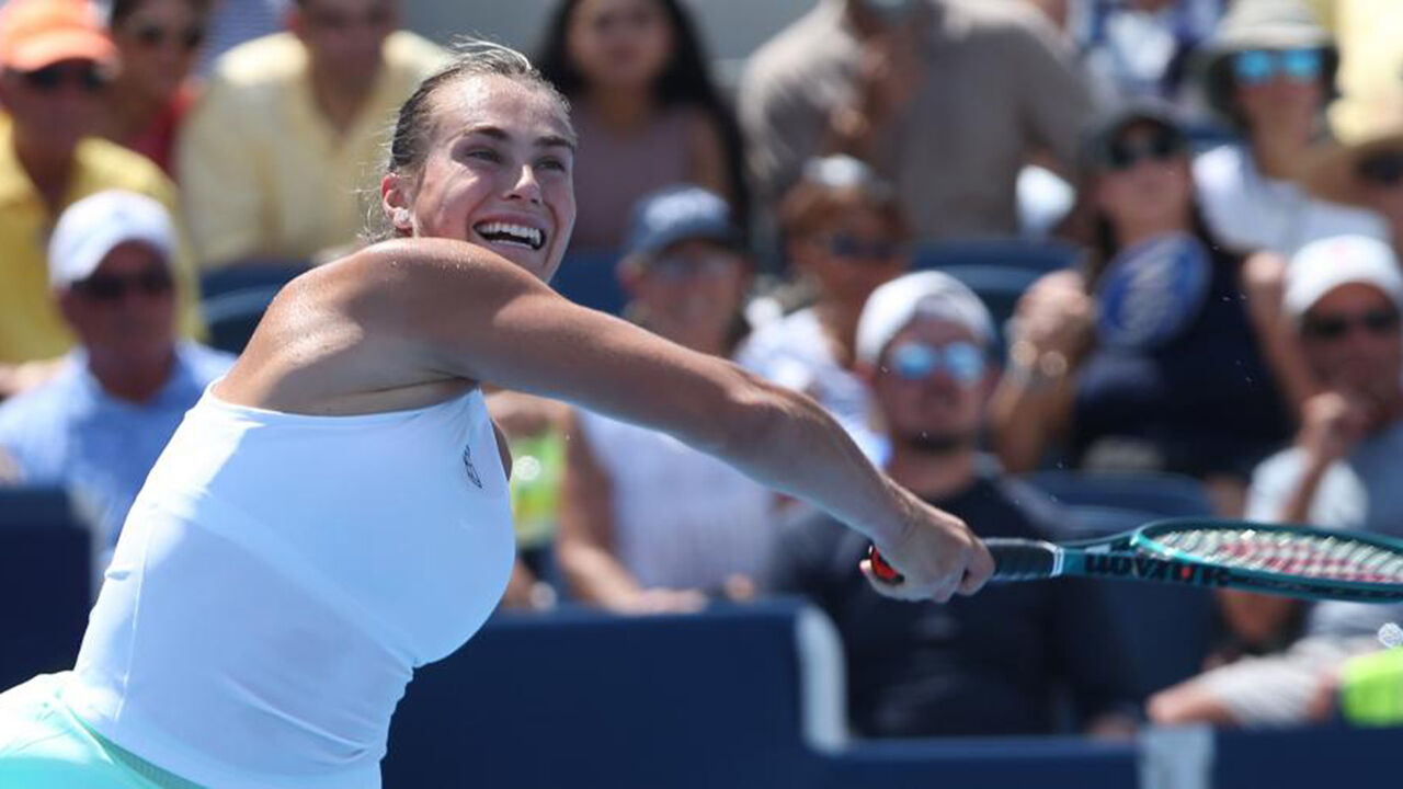 Sabalenka perde com Rybakina em Cincinnati; segue-se Iga Swiatek