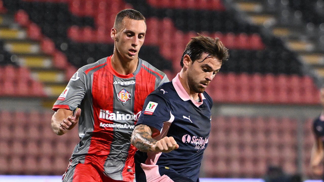 Cremonese perde com o Palermo na Taça de Itália, após nulo e penáltis