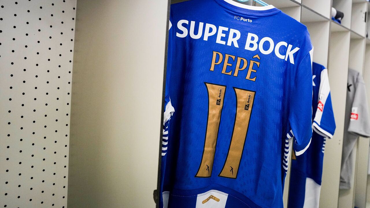 O balneário do FC Porto no Estádio Municipal de Barcelos