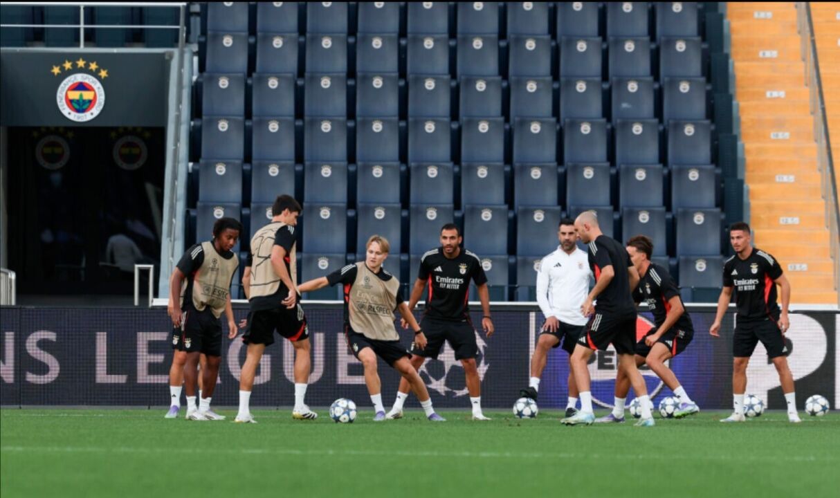Treino do Benfica