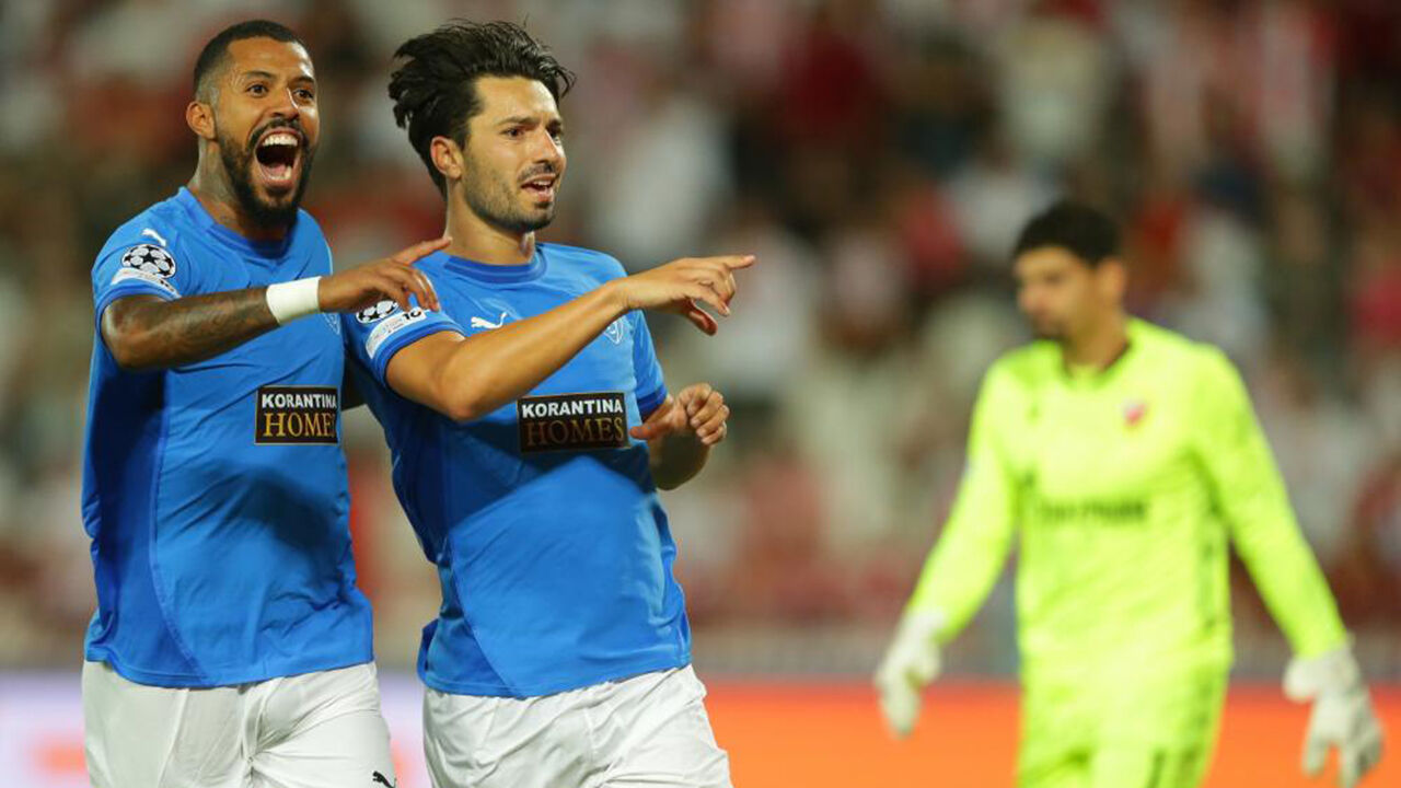 João Correia e Pepê garantem triunfo do Pafos sobre Estrela Vermelha na Liga dos Campeões