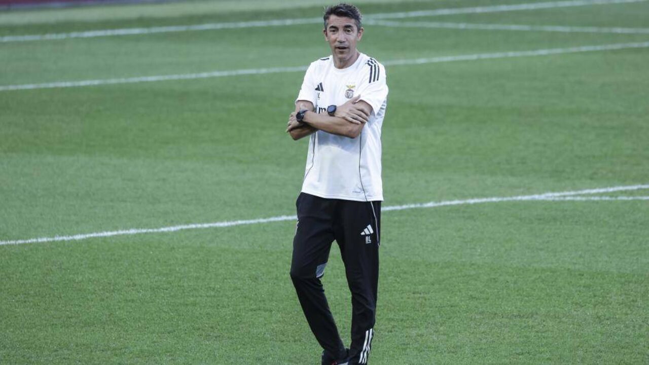 Bruno Lage, treinador do Benfica 