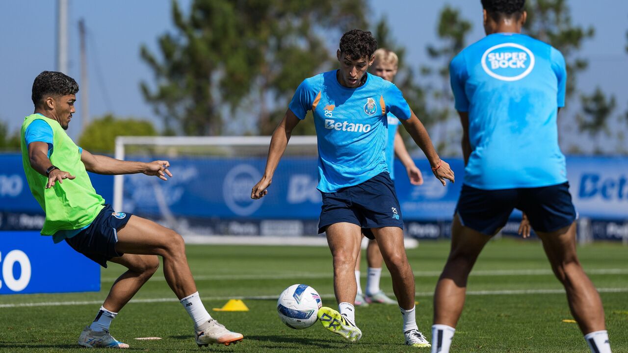 FC Porto mostrou imagens do treino realizado esta quinta-feira