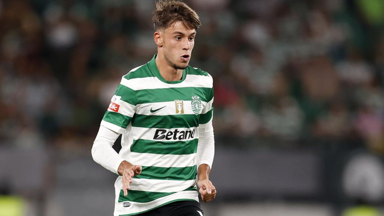 Vagiannidis em ação pelo Sporting