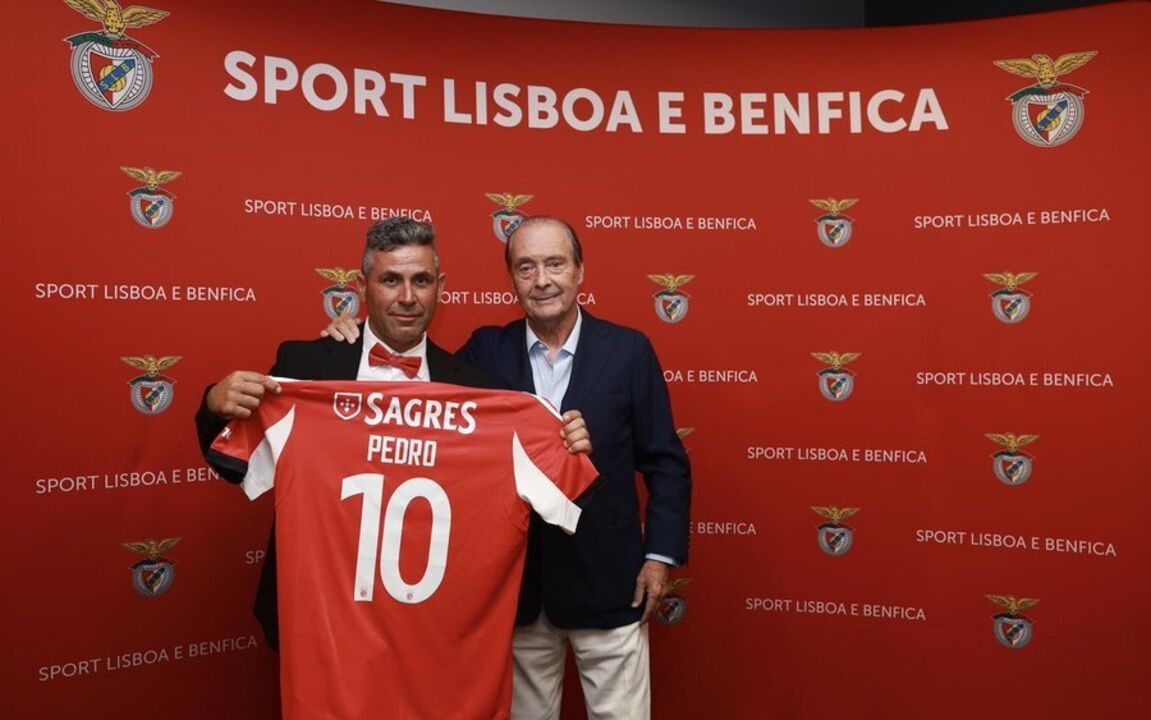 Pedro é o novo reforço do Sport Lisboa e Benfica