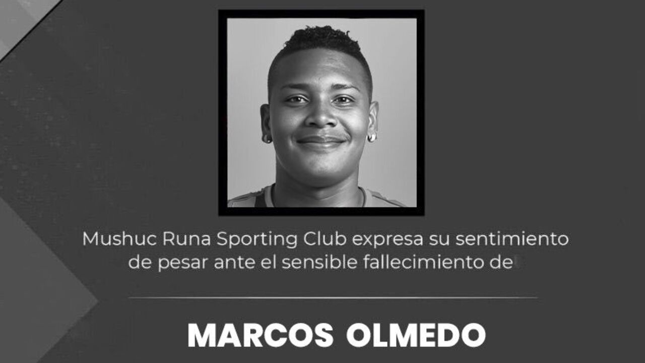 Mushuc Runa lamenta a morte de Marcos Olmedo