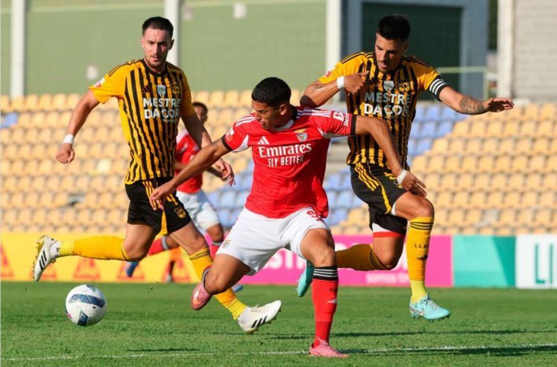 O jogo ficou marcado pelo equilíbrio  