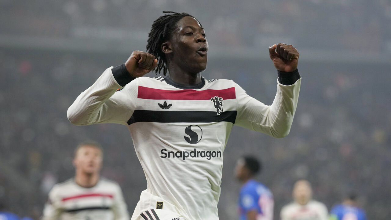 Kobbie Mainoo, jogador do Man. United