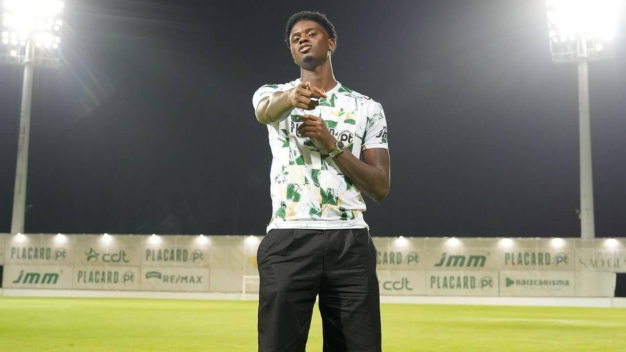 Luís Hemir Semedo, jogador do Moreirense