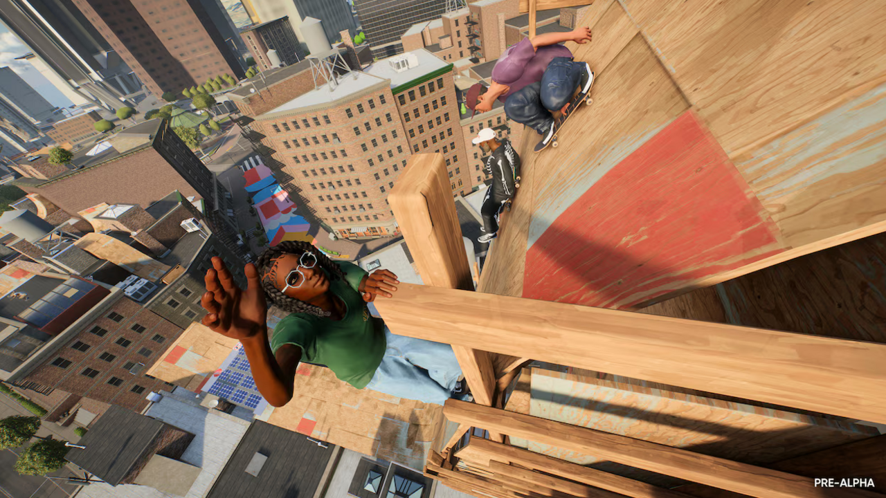 Escala à vontade em skate.