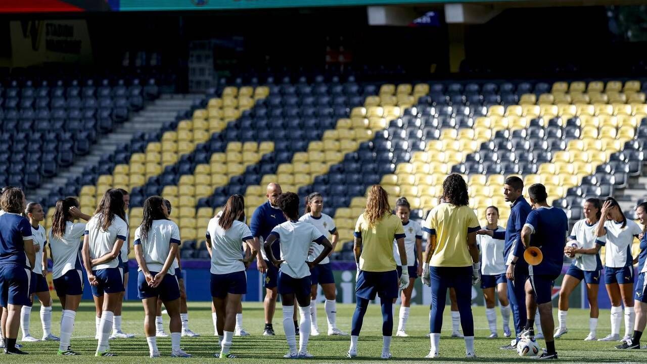 A Seleção feminina 
