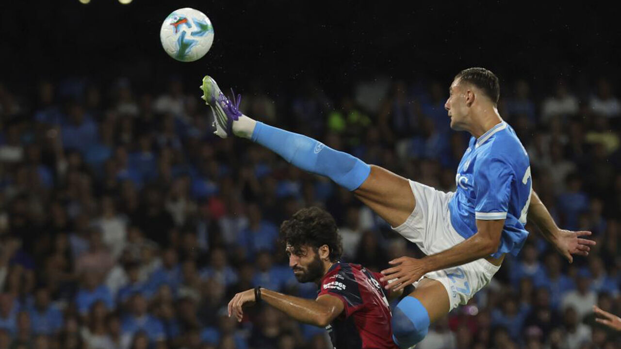 Anguissa marca nos descontos e garante vitória do Nápoles sobre o Cagliari