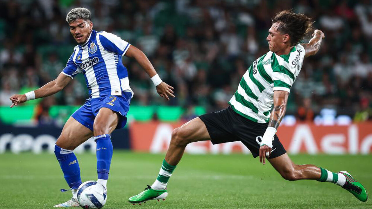 William Gomes e Ricardo Mangas travaram duelos no Sporting-FC Porto
