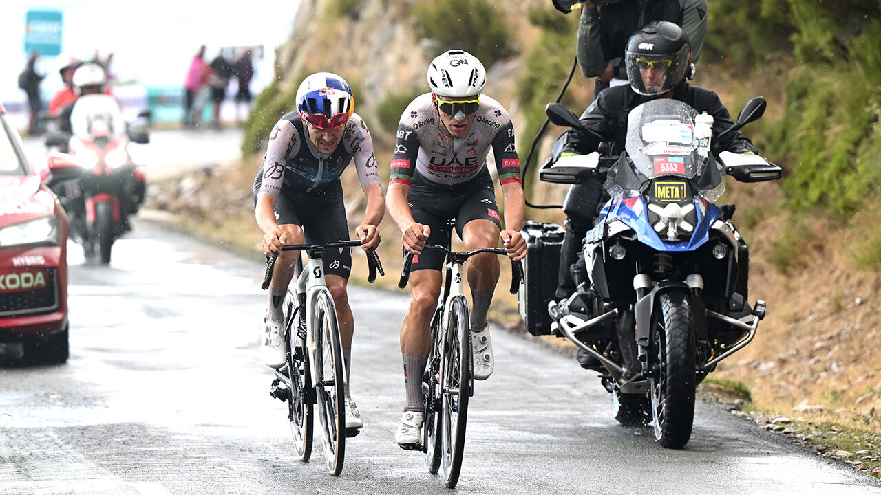 João Almeida lamenta ausência de colegas na etapa da Vuelta em Valdezcaray