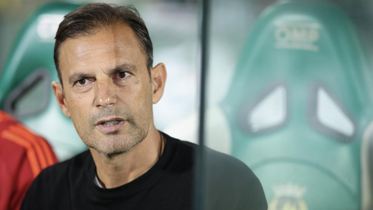 Sotiris Silaidopoulos insatisfeito com o empate frente ao Sp. Braga