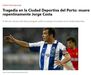 Sport: «Tragédia na Cidade desportiva do FC Porto: morre repentinamente Jorge Costa»