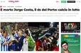 Corriere dello Sport: «Morreu o diretor desportivo do Porto, Jorge Costa: o futebol está de luto»