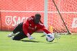 Imagens do treino do Benfica