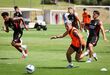 Imagens do treino do Benfica
