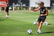 Imagens do treino do Benfica