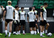 As imagens do treino do Sporting em Alvalade 