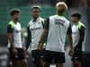 As imagens do treino do Sporting em Alvalade 