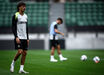 As imagens do treino do Sporting em Alvalade 