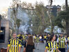 Ambiente de 'fair play' em Istambul: adeptos de Benfica e Fenerbahçe animam-se antes do jogo