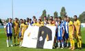 Homenagem do Farense a Jorge Costa antes do jogo com o FC Porto B 