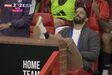 Mais memes a caminho? Ruben Amorim assistiu ao penálti de Bruno Fernandes... de pernas ao alto