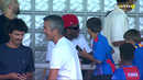 Vinícius Júnior assiste ao Alverca-Benfica