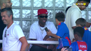 Vinícius Júnior assiste ao Alverca-Benfica