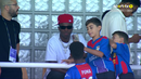 Vinícius Júnior assiste ao Alverca-Benfica