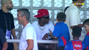 Vinícius Júnior assiste ao Alverca-Benfica