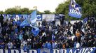 Adeptos do FC Porto em festa com a equipa