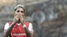 Rodrigo Zalazar festeja golo ao Cluj, em Braga