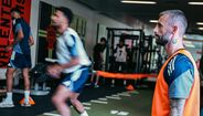 Al Nassr treina em Portugal na Cidade do Futebol com Cristiano Ronaldo e companhia