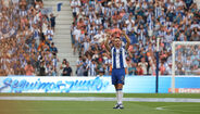 Luuk de Jong na apresentação do FC Porto