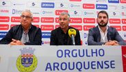 Na apresentação pelo Arouca