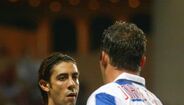 Rui Costa, pelo AC Milan, e Jorge Costa, no FC Porto, em agosto de 2003