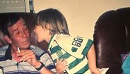 Ricardo Mangas equipado à Sporting na infância