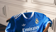 Azul e branco: Real Madrid apresenta terceiro equipamento