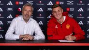 Jogador assina contrato com o Manchester United