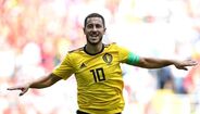 Hazard ao serviço da seleção da Bélgica