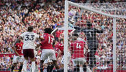 O lance da polémica no Manchester United-Arsenal