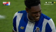 Samu Silva lesionado durante o Gil Vicente - Porto