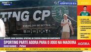 Sporting viaja para a Madeira para o jogo com o Nacional