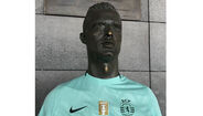 Busto de Cristiano Ronaldo no Aeroporto da Madeira