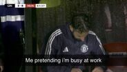 Treinador do Manchester United visado